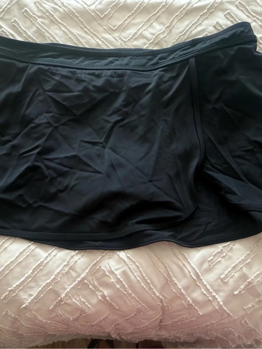 Black Shorefit Womens Swim Skirt 10